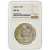 Image 1 : 1883-O $1 Morgan Silver Dollar NGC Graded MS63