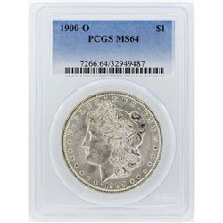 1900-O $1 Morgan Silver Dollar Coin PCGS MS64