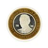 Image 2 : .999 Silver Riverside Resort Hotel & Casino $10 Casino Limited Edition Gaming To