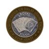 Image 1 : .999 Silver Gold Coast Las Vegas $10 Casino Gaming Token Limited Edition