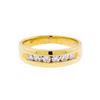 Image 2 : 14KT Yellow Gold 0.40ct Diamond Band Ring