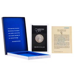 1883-CC $1 Morgan Silver Dollar Coin GSA Holder w/Box and COA