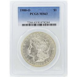 1900-O $1 Morgan Silver Dollar Coin PCGS MS63
