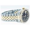 Image 4 : Gents Rolex Two Tone Black String Diamond VVS Datejust Wristwatch