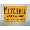 Image 2 : Double Sided Sign - Mitchell Batteries "Start Miles of Smiles"