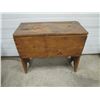 Image 1 : Primative Bread Box  - NO SHIPPING, PICK UP IN ARDEN ONLY