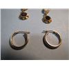 Image 2 : 2 Pairs Goldtone Earrings in Box