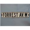 Image 1 : Street Sign -- Forrest AV. W.