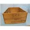 Image 1 : Liquor Control Commision of Manitoba wooden box