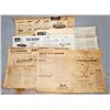 Image 1 : LOT OF 5 VINTAGE REVELL MODEL KIT INSTRUCTIONS