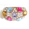 Image 1 : COLORFUL CRYSTAL RING