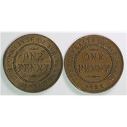Australia, Penny, 1925