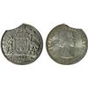 Image 1 : Australia, Florin, 1963, clipped edge error