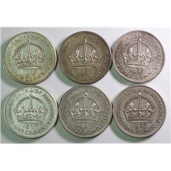 Australia, Crown, 1937, aVF-gVF