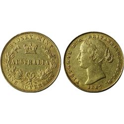 Australia, Victoria, Sydney Mint, sovereign, 1867