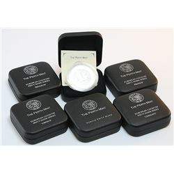 Australia, Perth Mint, specimen 1oz silver Kookaburras, 1996-97