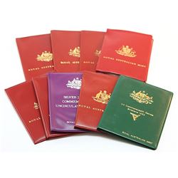 Australia, uncirculated sets, 1975-83
