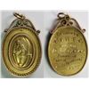 Image 1 : 9ct gold Rugby/ Football, 1929