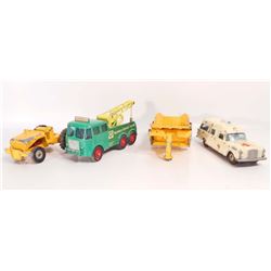 LOT OF 4 VINTAGE KING SIZE MATCHBOX TOY VEHICLES