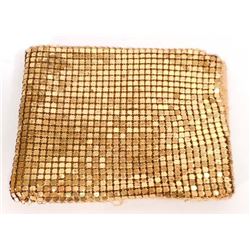 VINTAGE GOLD METAL MESH LADIES WALLET