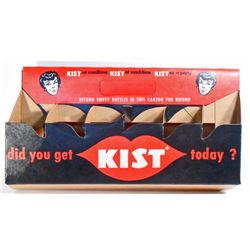 VINTAGE KIST SODA ADVERTISING CARTON
