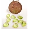 Image 1 : LOT OF GREEN PERIDOT GEMSTONES
