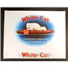 Image 1 : VINTAGE WHITE CAT CIGAR BOX LABEL