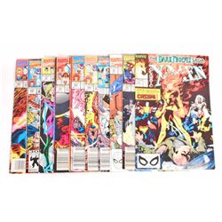 LOT OF 10 VINTAGE X-MEN COMIC BOOKS