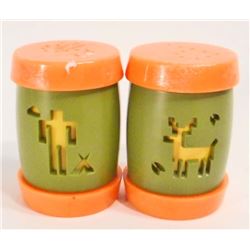 PAIR OF VINTAGE ST. LABRE INDIAN SCHOOL SALT AND PEPPER SHAKERFS