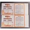 Image 1 : LOT OF 2 VINTAGE BLUMERS CHOCOLATE SYRUP POWDER LABELS