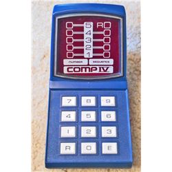 VINTAGE MILTON BRADLEY COMP IV ELECTRONIC GAME