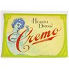 Image 1 : EARLY 1905 CREMO HEALTH DRINK ADVERTISING LABEL