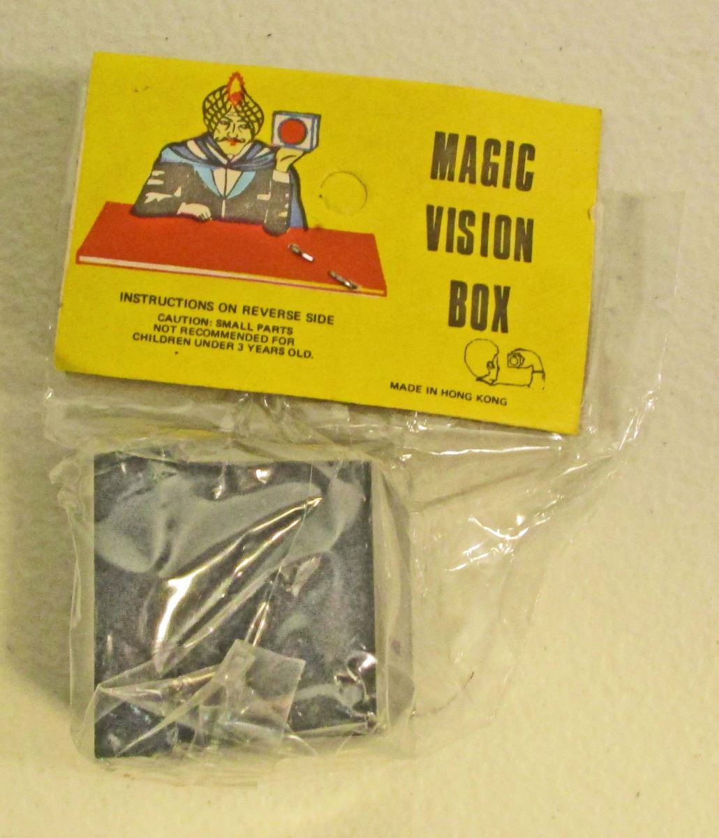 VINTAGE MAGIC VISION BOX MAGIC TRICK