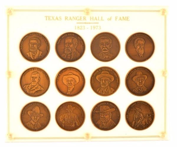 Texas Ranger Hall of Fame Coin Set
