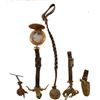 Image 1 : 5 Western Watch Fobs  And 1 Gold Watch Case