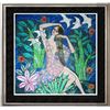Image 1 : Asian Flight Art Original Stone Painting Student TING JIANG Yunnan School Student Dealer Sale