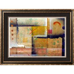 Figurative Abstract Modern Large Canvas Original Painting Colorful Signed Fabulous Sale