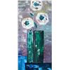 Image 2 : Fantastic Abstract Colorful Thick Texture Soft Floral Original Painting Canvas Janier