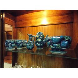 MEXICAN POTTERY - INARCO - 8 PC TTL