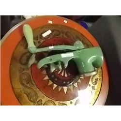 VINTAGE MEAT GRINDER - WITH ENAMEL COATING