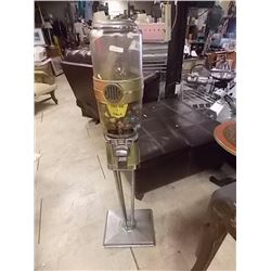 VINAGE TALKING CANDY MACHINE - ON STAND