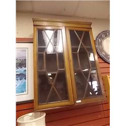 VINTAGE WALL MOUNTED 3 TIER CABINET