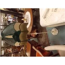 WROUGHT IRON SWAG STYLE FLOOR LAMP