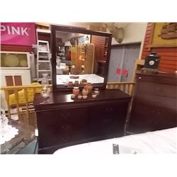 NEW DRESSER - 6 DRAWER - WITH MIRROR