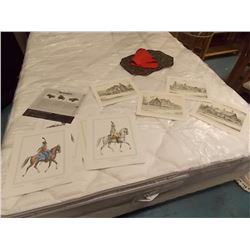 LOT OF UNFRAMED PRINTS