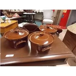 BEAN POTS - 3 TTL