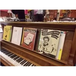 ASSORTED MUSIC SHEETS AND BOOKS