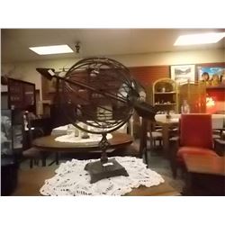 METAL SPINNING ARMILLARY SPHERE