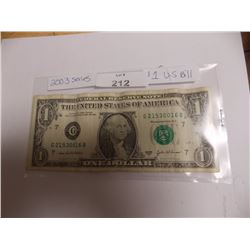 BANK NOTE - USA - $1 - 2003 SERIES