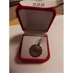 PENDANT - "MAR 21-APR 21 ARIES" - SILVER